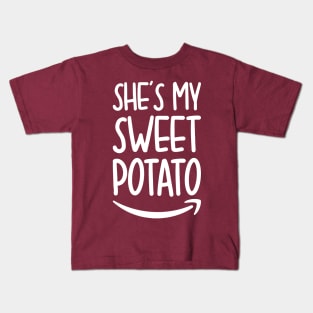 She's My Sweet Potato I Yam Kids T-Shirt